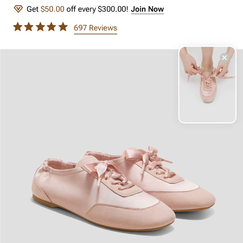 Vivaia Shimmering Pink Women's toe shoes